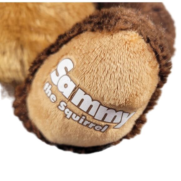 Build A Bear  Sammy the Squirrel Plush Toy Brown 16" Stuffed Animal 2022 - Picture 8 of 13